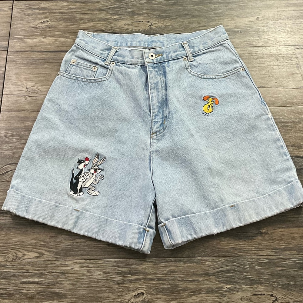 Y2K Looney Tunes Denim Short